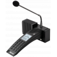 Digital-desktop-station-with-graphic-display-gooseneck-microphone-and-loudspeaker