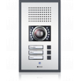 Digital-polycarbonate-wallmount-station-with-three-call-buttons-and-integrated-camera