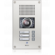 Digital-vandal-resistant-wallmount-station-with-three-call-buttons-and-integrated-camera