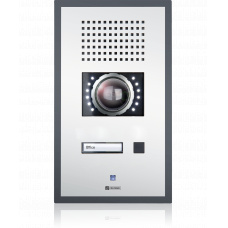 IP polycarbonate wallmount station with one call button and integrated camera