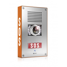 WS surface-mount kit for vandal resistant stations and expansion modules, format full height, colour orange with "SOS" 